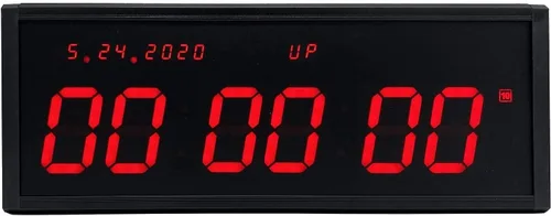 Vista 7 de Temporizador de gimnasio con temporizador de intervalos de calendario de pared digital remoto para entrenamiento