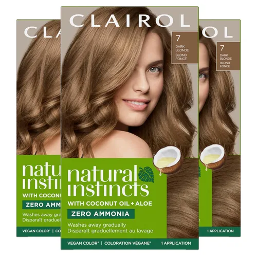 Vista 36 de Clairol Natural Instincts - Tinte semipermanente para el cabello, color negro 2, paquete de 1 unidad