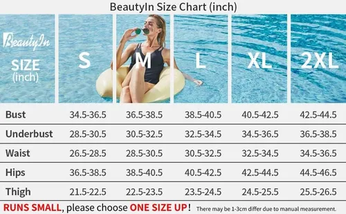 Vista 7 de Beautyin - Traje de baño de dos piezas, bikini para mujer