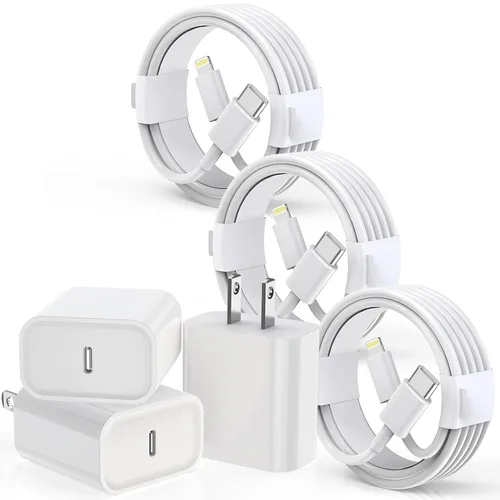 Vista 9 de [Certificado MFi de Apple] Cable USB C de carga rápida para iPhone 17 16 15 Pro, paquete de 2 cables de carga tipo C de 6 pies largos de 6 pies