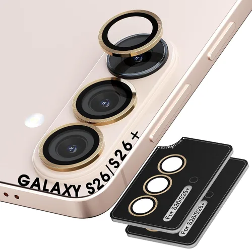 Vista 73 de Orzero Protector de lente de cámara para Samsung Galaxy Z TirFold/Fold 7, [EZ Install] [compatible con fundas] cubierta de lente de anillo de Negro