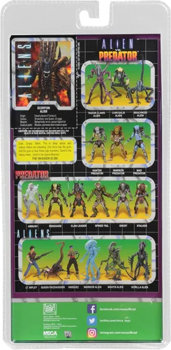 Vista 3 de NECA - Aliens - Figura de acción a escala de 7" - Serie 13 Scorpion