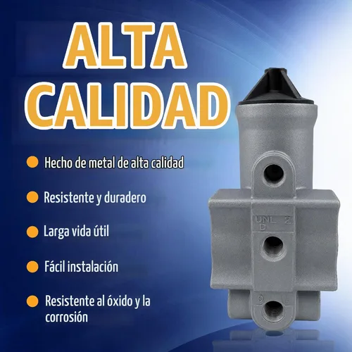 Vista 4 de Gobernador del compresor de aire TORQUE D-2 D2 (reemplaza a Bendix Haldex 275491, 275491RX) (TR275491) Sustituye a Bendix 275491, 102178, 275200