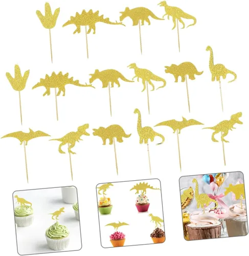 Vista 9 de Decoración de pastel con forma de dinosaurio para fiesta de cumpleaños y decoración de pasteles para celebraciones temáticas de dinosaurios