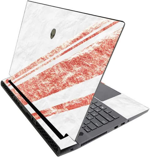 Vista 345 de MightySkins - Skin brillante con purpurina para Alienware M17 R3 (2020) y M17 R4 (2021) - Diversión de los años 90 Acabado duradero con purpurina