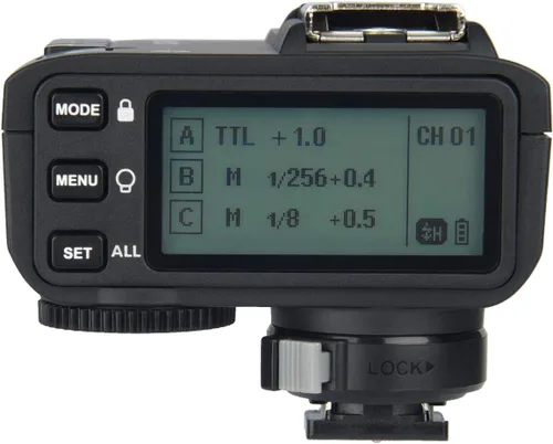 Vista 5 de Godox Disparador de flash inalámbrico X2T-S 2.4G TTL para Sony A7III A7RIV