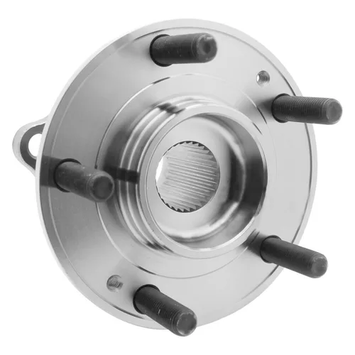 Vista 75 de Detroit Axle - Par de cojinetes de rueda delantera/trasera para Ford Edge 11-14, 09-19 Flex, 13-19 Police Interceptor Sedan, 14-18 Police Sedan