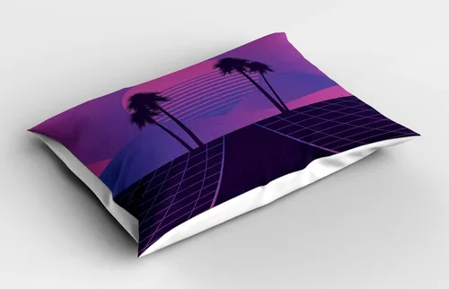 Vista 19 de Ambesonne Library Love - Juego de 2 fundas de almohada, siluetas, libros de lectura frente a una colorida composición de biblioteca, artículo