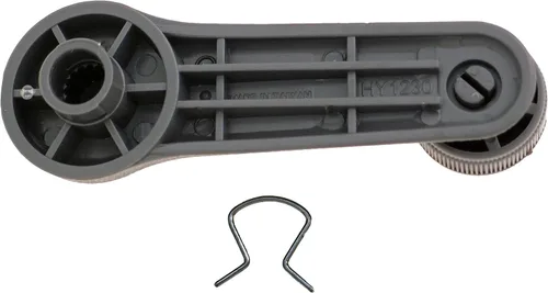 Vista 3 de Dorman 83435 Manivela de ventana compatible con modelos seleccionados, gris texturizado