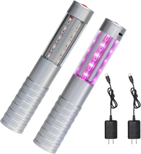 Vista 12 de Luces LED estroboscópicas para botella de servicio para niña, baton, reutilizable, recargable, servicio LED, champán, 2 piezas para bar, club