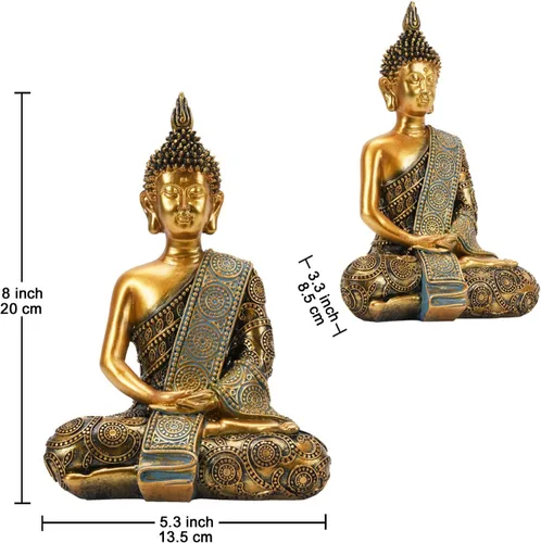Vista 8 de Nacome Paquete de pagoda solar y oro de Buda tailandés