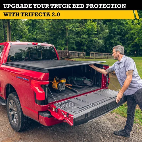 Vista 4 de Extang Trifecta 2.0 - Cubierta plegable para batea de camioneta 92775 para Dodge RAM 1500/2500, modelos 2003 al 2008, con batea de 8 pies.
