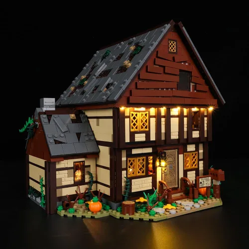 Vista 7 de Kyglaring Kit de luces LED compatible con el juego de modelos Lego 21341, accesorios de iluminación compatibles con Disney Hocus Pocus: The