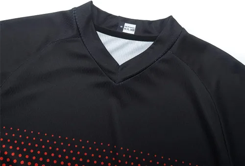 Vista 4 de Camiseta de ciclismo de montaña para hombre, manga larga, MTB Off-Road, Motocross, de secado rápido, para descenso y motocross