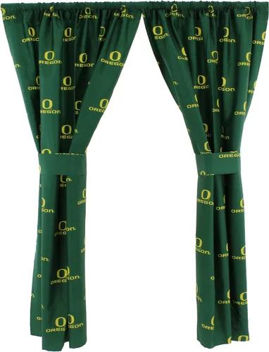 Vista 17 de College Covers Everything Comfy Alabama Crimson Tide - Juego de paneles de cortina, 2 paneles, 2 alzapaños a juego, 42 pulgadas de ancho por 63