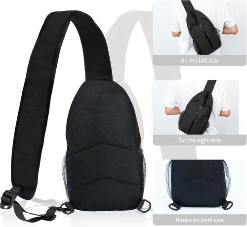 Vista 5 de Monoki Mochilas de viaje, Negro oscuro, Negro