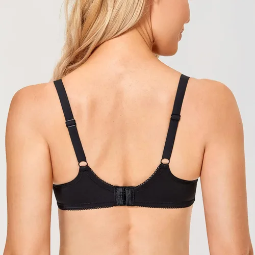 Vista 2 de Gratlin Women's Underwire Nursing Bra Support Lightly Padded Breastfeeding Maternity Push Up Bras