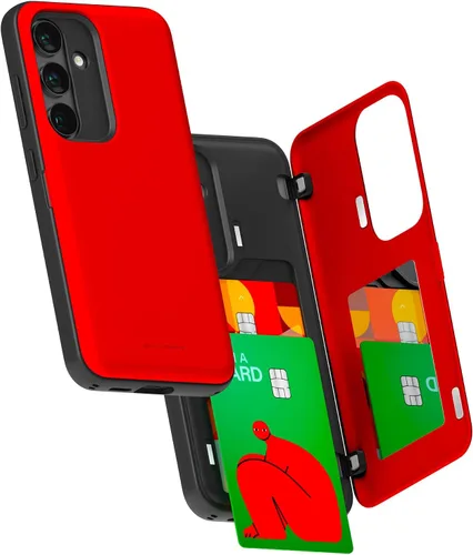 Vista 81 de GOOSPERY Funda tipo cartera para Samsung Galaxy S22 Ultra, [tarjetero] parachoques magnético de puerta con cierre automático, cubierta protectora