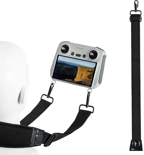 Vista 5 de Protector de pantalla de vidrio templado para DJI Mini 3 Pro / DJI RC Blue Light [2 unidades] Accesorios para drones Transmisor de control remoto