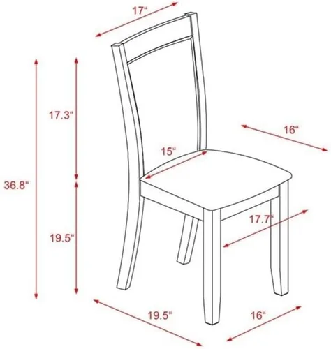 Vista 3 de East West Furniture MZC0T01 Monza Parson - Sillas de comedor tapizadas de tela de lino crema, juego de 2, lino cepillado blanco