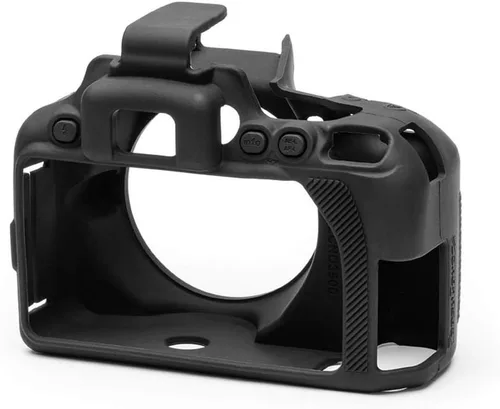 Vista 2 de easyCover - Funda de silicona para cámara - Protección para tu cámara - Nikon D3500 - negro