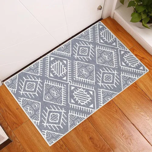 Vista 11 de SUSSEXHOME Monument Collection - Alfombra de pelo bajo resistente de 2 x 3 pies, alfombra ultrafina y antideslizante, alfombra