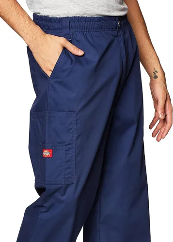 Vista 2 de Dickies Men's Pull-On Pant with 7 Pockets Elastic Waistband with Button Closure 81006