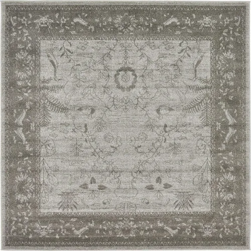Vista 34 de Unique Loom La Jolla Collection - Alfombra de granja, contemporánea, botánica, tradicional, vintage