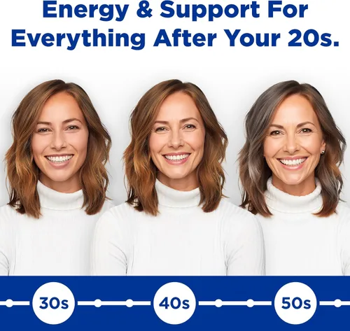 Vista 4 de GNC Nutrición preventiva NMN, 150 mg, suplemento potenciador NAD+ para energía celular y reparación del ADN, apoyo antienvejecimiento, 60 cápsulas