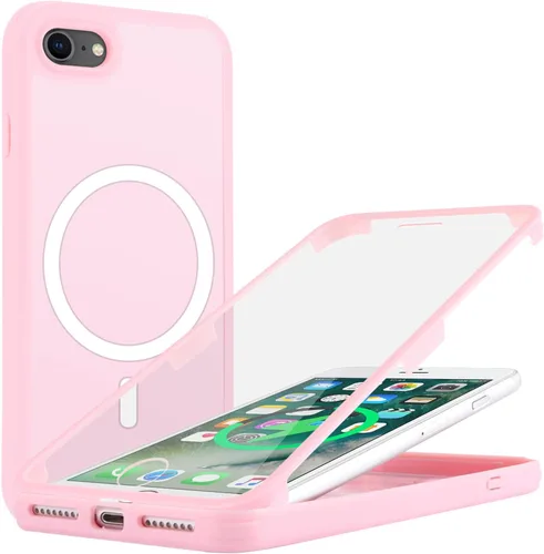 Vista 18 de Funda para iPhone 8 Plus con protector de pantalla, compatible con Magsafe, para iPhone 7 Plus, protector de pantalla integrado, funda delgada