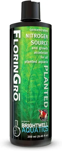 Vista 5 de Brightwell Aquatics Florin GRO, fuente de nitrógeno y acelerante de crecimiento para todos los acuarios plantados, 2 L, FNG2L