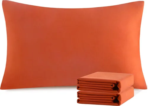 Vista 38 de NTBAY Juego de fundas de almohada estándar, paquete de 2 fundas de almohada de microfibra cepillada de 20 x 26 pulgadas, suaves, sin arrugas Aqua