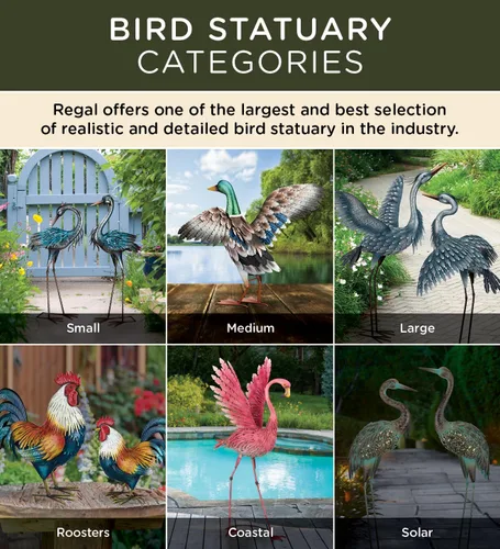 Vista 4 de Regal Art & Gift Estaca Bird Bouncie - Grúa
