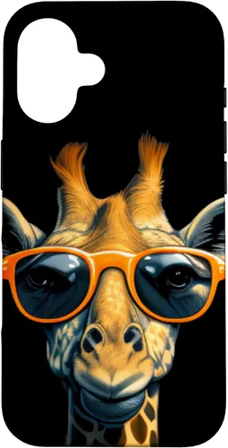 Vista 31 de Funny Giraffe with Sunglasses Case for iPhone 17