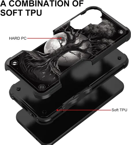 Vista 715 de Funda para Galaxy A14 5G, [Doble Capa][Protección contra Caídas de Grado Militar de 10 Pies] [Antideslizante] Funda Resistente a Prueba de Golpes