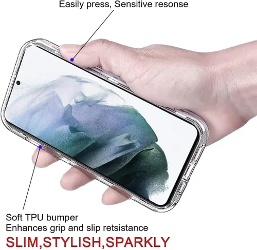 Vista 6 de Funda para teléfono con foto personalizada para Samsung Galaxy S21 5G, cubierta personalizada con imagen, texto, logotipo