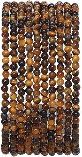Vista 85 de BEADIA Cuentas redondas de jade africano natural de piedra suelta semipreciosas para hacer joyas 4MM 38cm/hebra