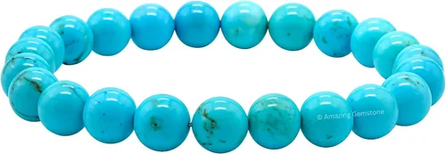 Vista 755 de Amazing Gemstone Crystal Bracelet for Women Men's Gifts - Protection Healing Crystal Bracelet - 8mm Gemstone Beaded Stretchable Bracelet Pulseras