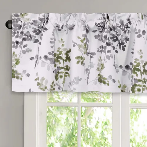 Vista 9 de H.VERSAILTEX Cenefa para ventanas de cocina, baño, sala de estar, dormitorio, cenefa opaca con aislamiento térmico y bolsillo para barra, 52