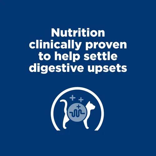 Vista 4 de Hill's Prescription Diet i/d Digestive Care with Chicken Wet Cat Food, dieta veterinaria, latas de 5.5 onzas, paquete de 24