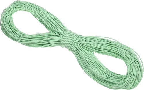 Vista 29 de PATIKIL Cuerda elástica elástica de 109 yardas (328.1 ft), cuerda elástica pesada de 0.059 in, albaricoque para manualidades, correas de gancho