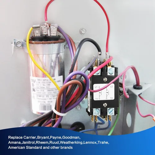 Vista 5 de Haoguo Contactor resistente de la CA de 40Amp 24V para el aire acondicionado, contactor del propósito definitivo