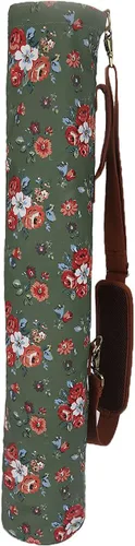 Vista 2 de TOURBON Bolsa de golf de lona para mujer, estuche de transporte de golf de viaje