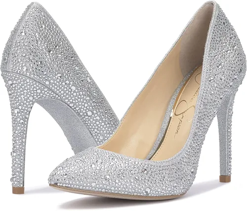 Vista 7 de Jessica Simpson Women's Pembe Embellished Classic Pump
