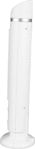 Vista 9 de TOPINCN Tower Fan for Bedroom, Mini USB Bladeless Quiet Cooling with LED (White)