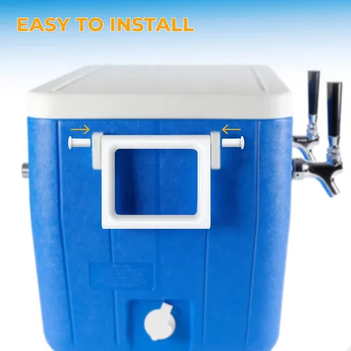 Vista 6 de Pokin Piezas de repuesto de mango enfriador para Coleman de 2 vías, mango Xtreme Cooler para accesorios de refrigeración de camping, doble capa