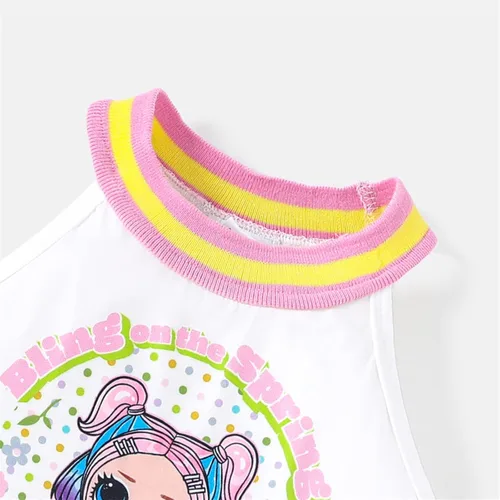 Vista 3 de L.O.L. Surprise! Toddler Girls Clothes Outfits Girls Skirt Set 2PCs 2Y-10Years