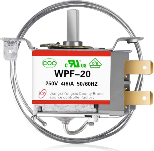Vista 7 de Control de termostato WP2198202, termostato de refrigerador ultra duradero wp2198202, ajuste exacto para refrigeradores Whirlpool y Kenmore