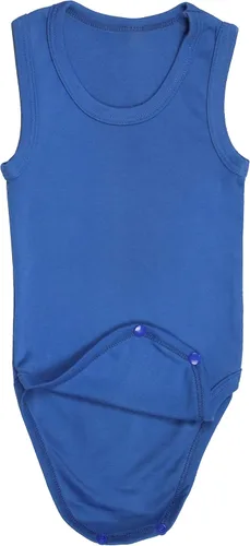 Vista 4 de ToBeInStyle Paquete de 4 mamelucos de una pieza con camiseta sin mangas para bebé niño