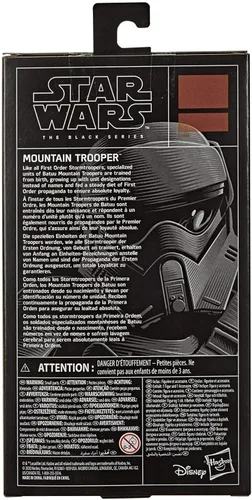 Vista 4 de Star Wars Black Series - Figura de acción Galaxy Edge Mountain Trooper de 6 pulgadas